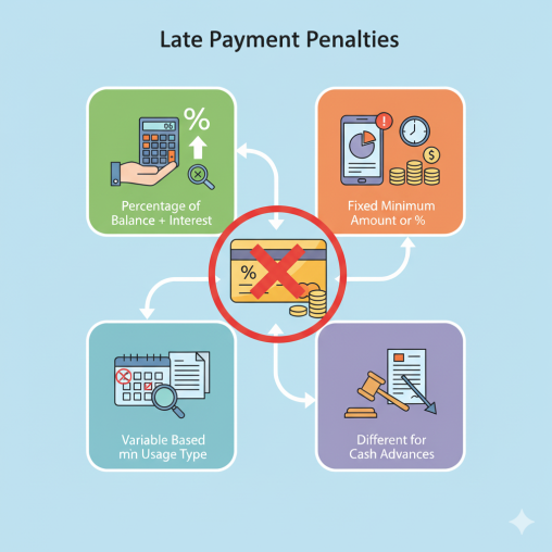 Штрафы за просрочку платежей: сравнение санкций в банковском секторе